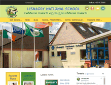 Tablet Screenshot of lisnagryns.ie
